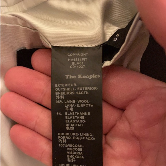 The Kooples Shawl Collar Blazer - Picture 6 of 8